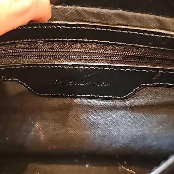 Black handbag Jones New York - Picture 6 of 12